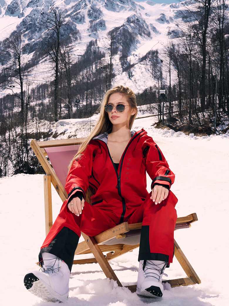 Костюм Rider Женский Алый