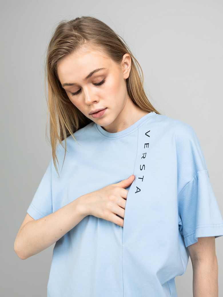 Футболка Versta WOMEN (Oversize) 2-хнитка  цвета в ассортименте — фото 2