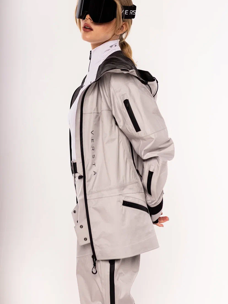 Горнолыжная Куртка. Rider Collection (Grey) W