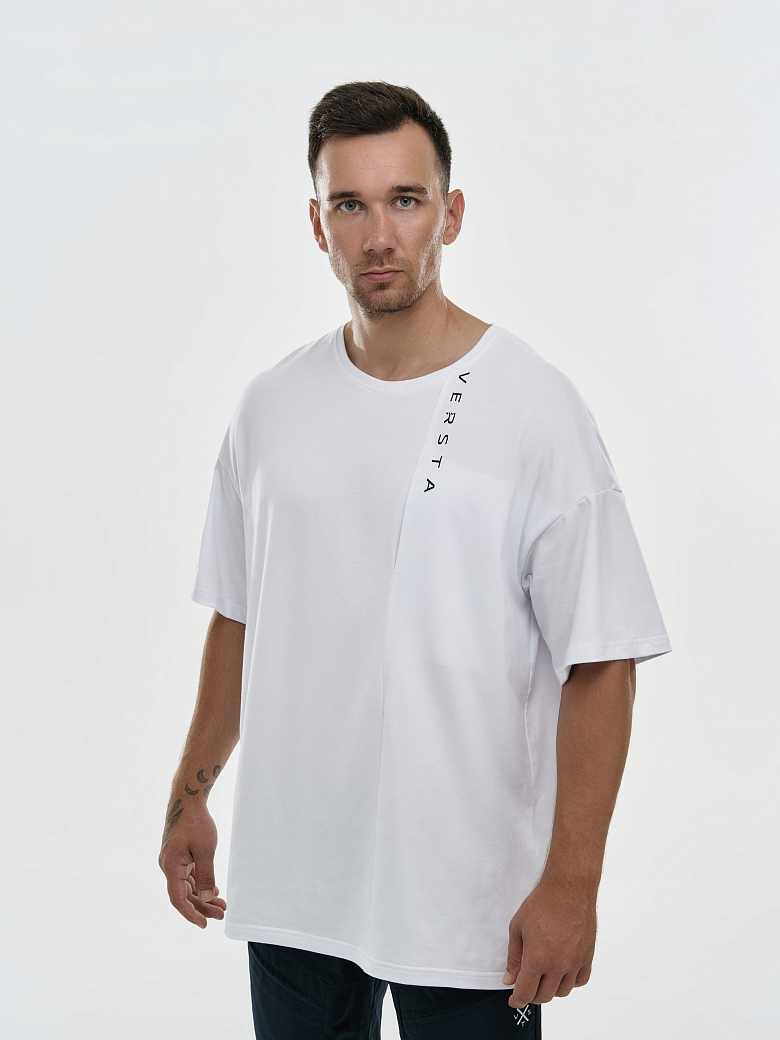 Футболка oversize (белый)